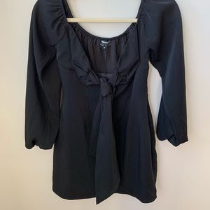 Superdown Jessika Tie Front Dress